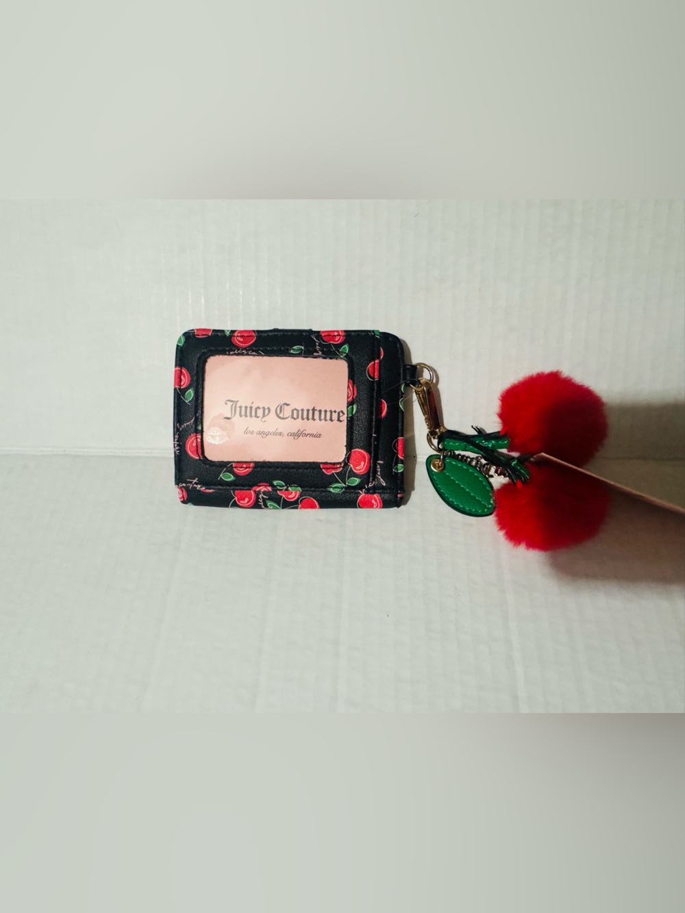 Juicy Couture Cherry girl Card Case wallet BNWT - Picture 2 of 4